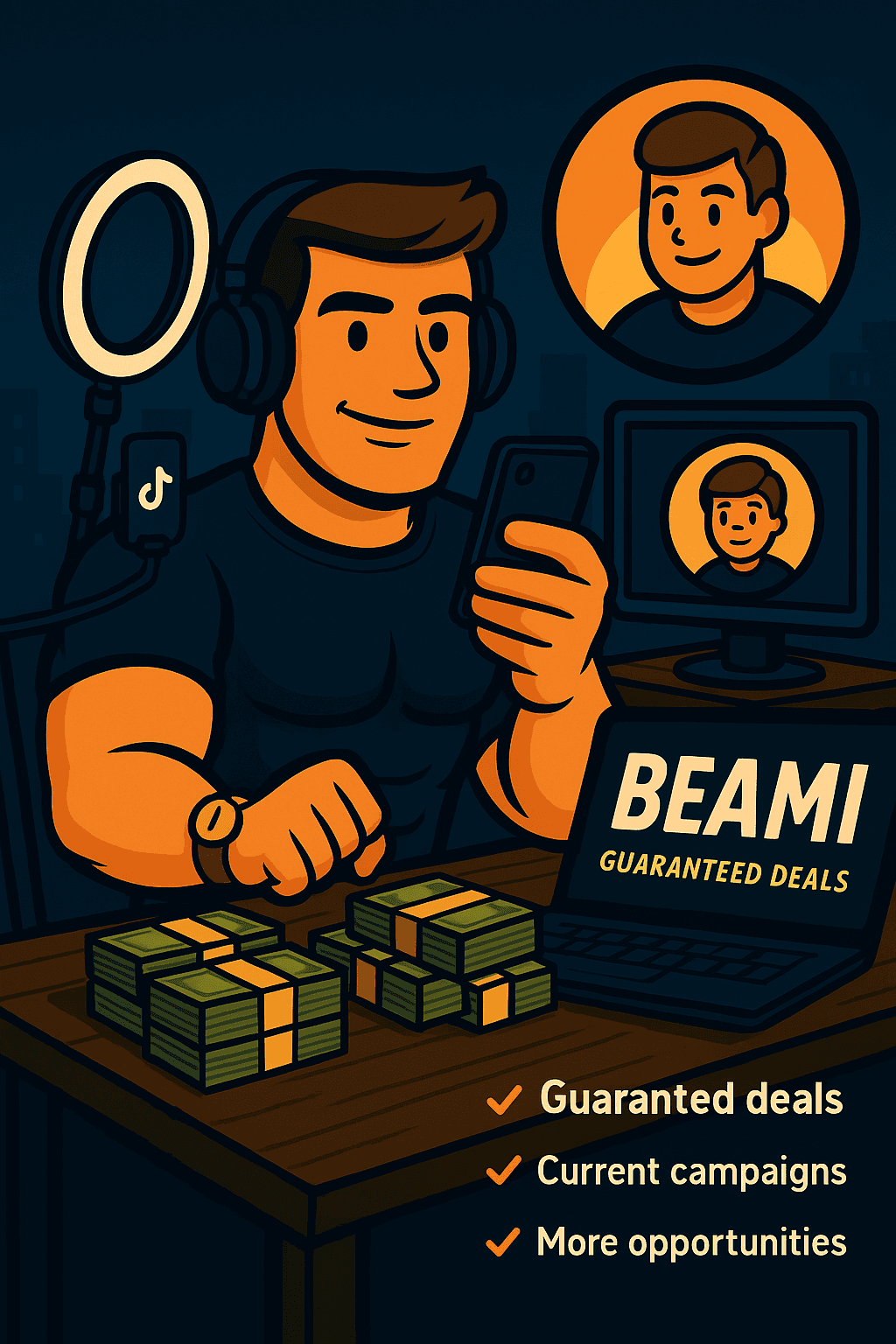 🎯 Stop Chasing Brand Deals. Start Attracting Them—with Beami