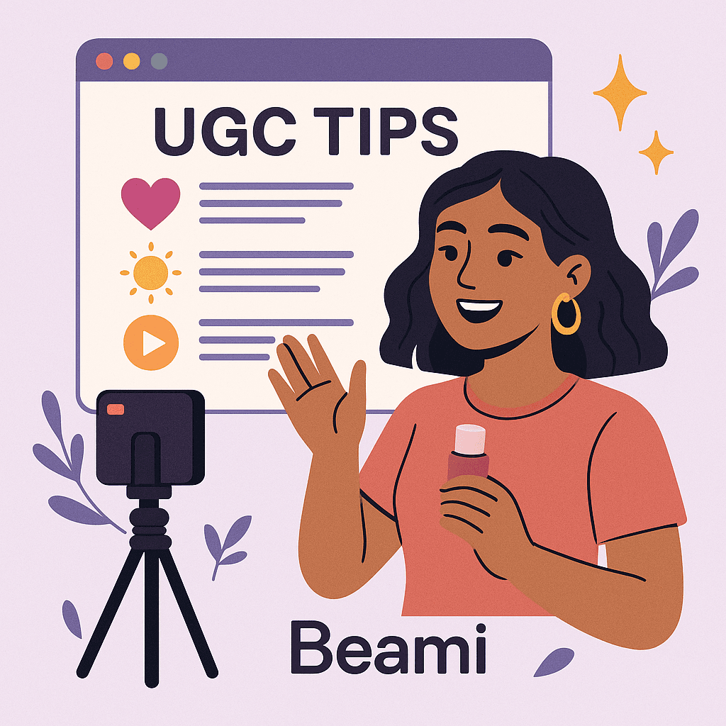 Level Up Your UGC Game: Pro Tips for Creators Who Want to Shine on Beami